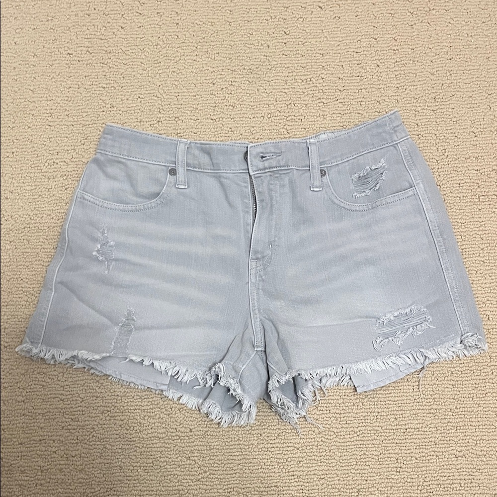 Aerie Soft Gray Women's Jean Shorts